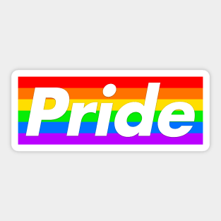 Gay Pride Rainbow Sticker